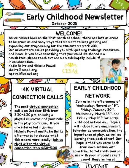 October 2025 Early Childhood Newsletter